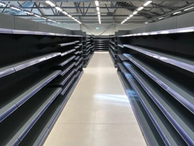 VVN team leverte leveringsutstyr og monteringsarbeider i den nye butikken til butikkjeden "TOP" i Sigulda.2
